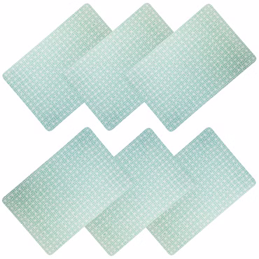 6 Rio Platzsets mit dem Motiv Patty Mint