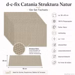 Bild von 12 Catania Struktura Natur Tischsets Bild von 12 Catania Struktura Natur Tischsets