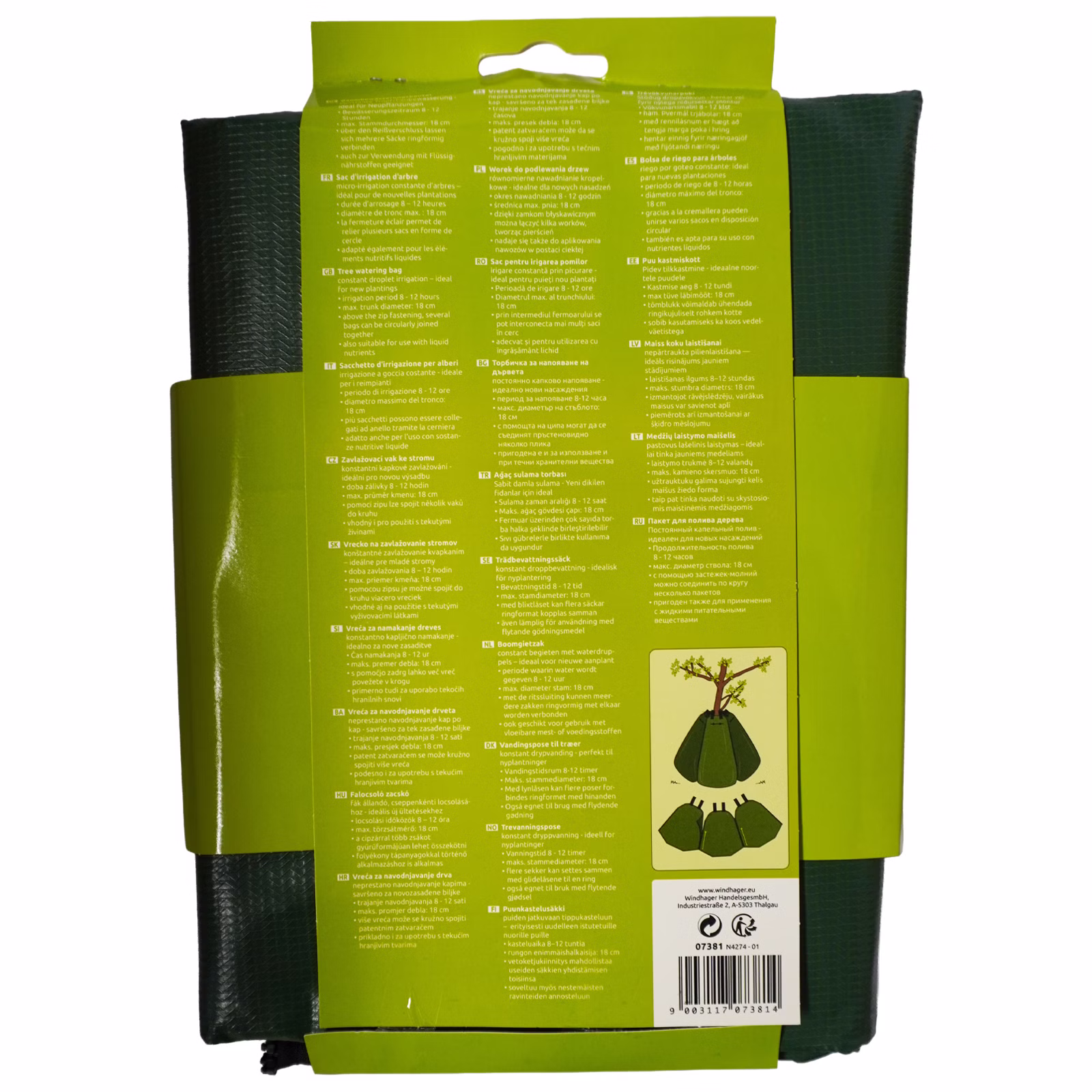 Bild des Windhager Baumbewässerungsbeutels 95 Liter Bild des Windhager Baumbewässerungsbeutels 95 Liter