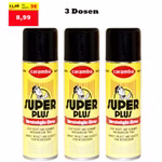 Werbebild von 3 Caramba Sprühdosen