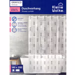 Bild der Verpackung des Duschvorhangs Grafico