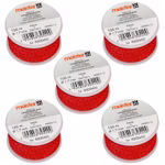 Bild von 5x 1,7mm-100m-rot Maurerschnurrollen