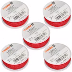 Bild von 5x 1,7mm-50m-rot Maurerschnurrollen