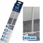 Bild der Verpackung der Deckenhalterung in Chrom