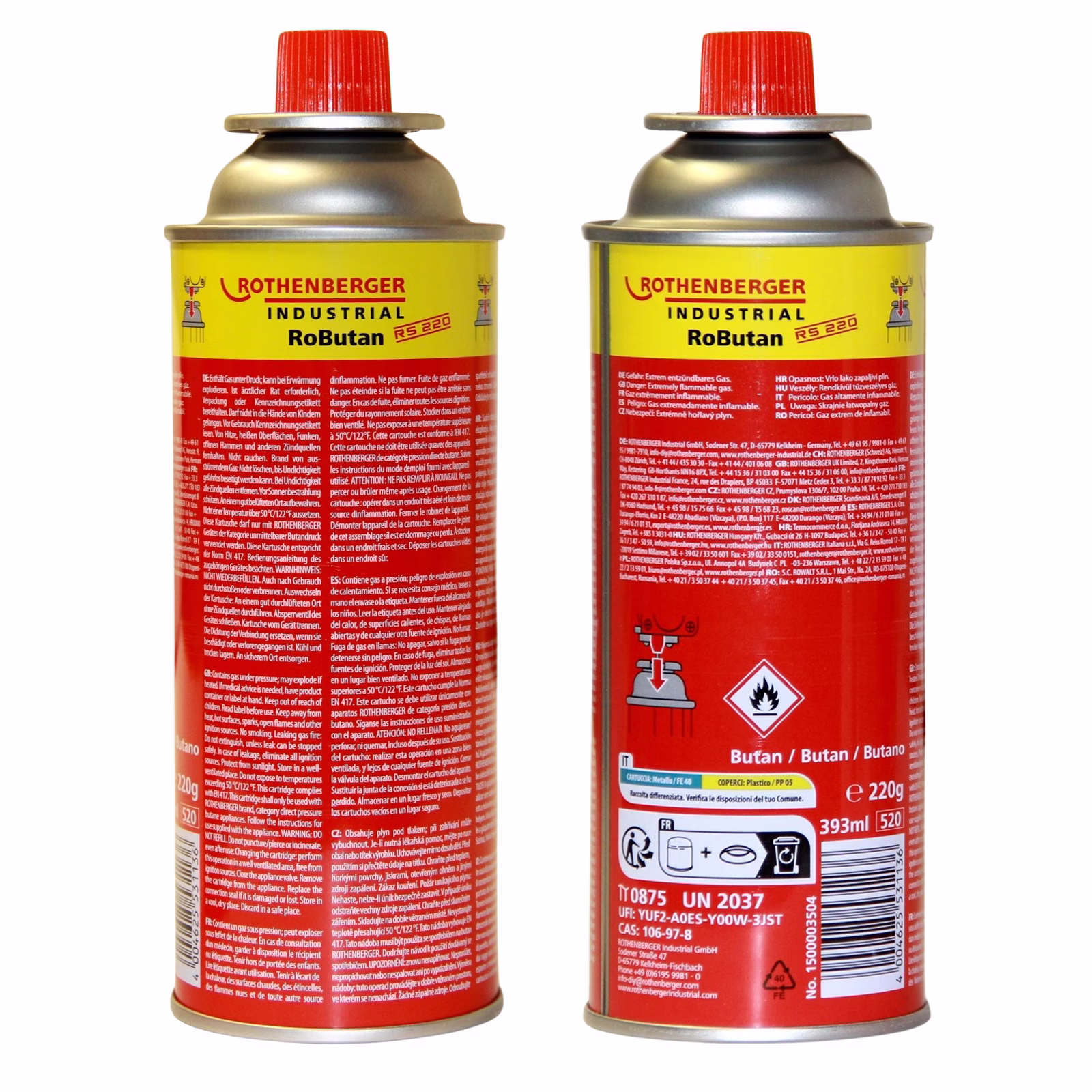 Bild der Rothenberger RoButan 4er Pack