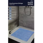 Bild einer Dusche mit Duscheinlage Arosa Blau 55x55