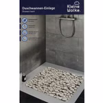 Bild einer Dusche mit Duscheinlage Stepstone Natur 55x55