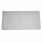 Nahaufnahme Wanneneinlage Foot Grau 36x72