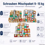 Bild der 9-15 kg Schraubenpacks