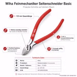 Bild der Wiha Basic Feinmechaniker-Zange Bild der Wiha Basic Feinmechaniker-Zange