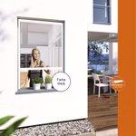 Bild eines montierten Fenster-Rollos