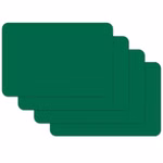 Vogelperspektive 4 Tischsets Forest Green