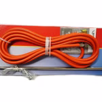 Bild des RoMaxi-Brenners mit Schlauch und Druckregler von Vorne