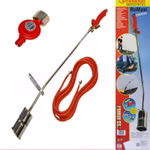 Bild des Rothenberger Unkrautvernichters mit Regler und Schlauch sowie Verpackung