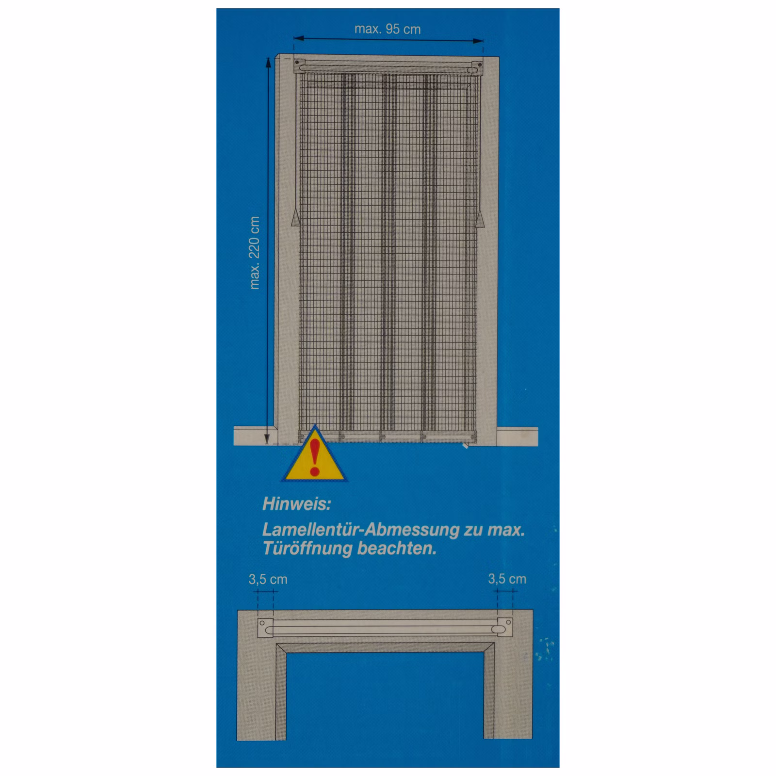 Bild der Windhager RhinoScreen Lamellentür Bild der Windhager RhinoScreen Lamellentür