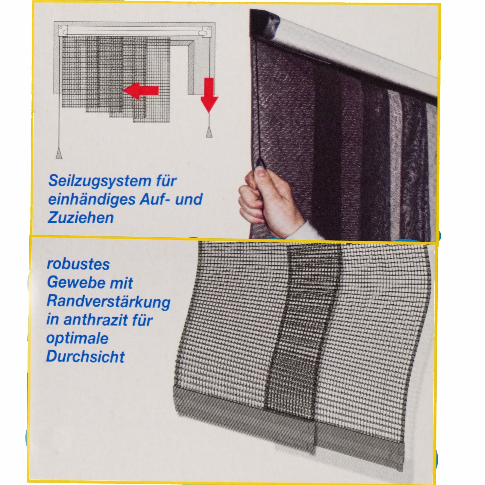 Bild der Windhager RhinoScreen Lamellentür Bild der Windhager RhinoScreen Lamellentür