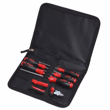 Bild des Werkzeugsets in der Werkzeugtasche