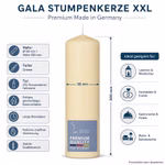 Bild der Gala XXL Stumpenkerze