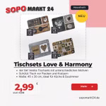 Werbebild des Tischsets