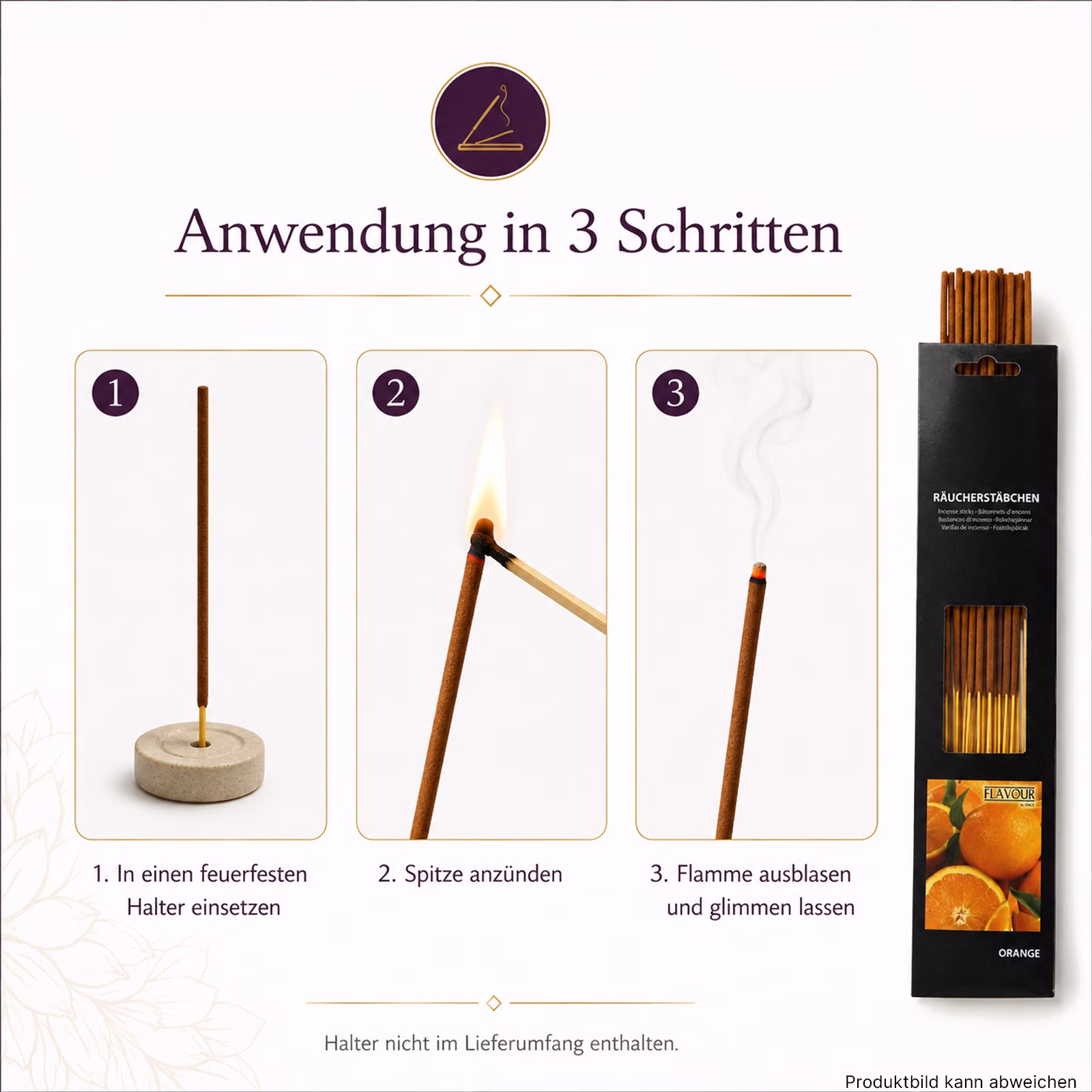 Bild des 300er Stäbchensets an Räucherstäbchen Bild des 300er Stäbchensets an Räucherstäbchen
