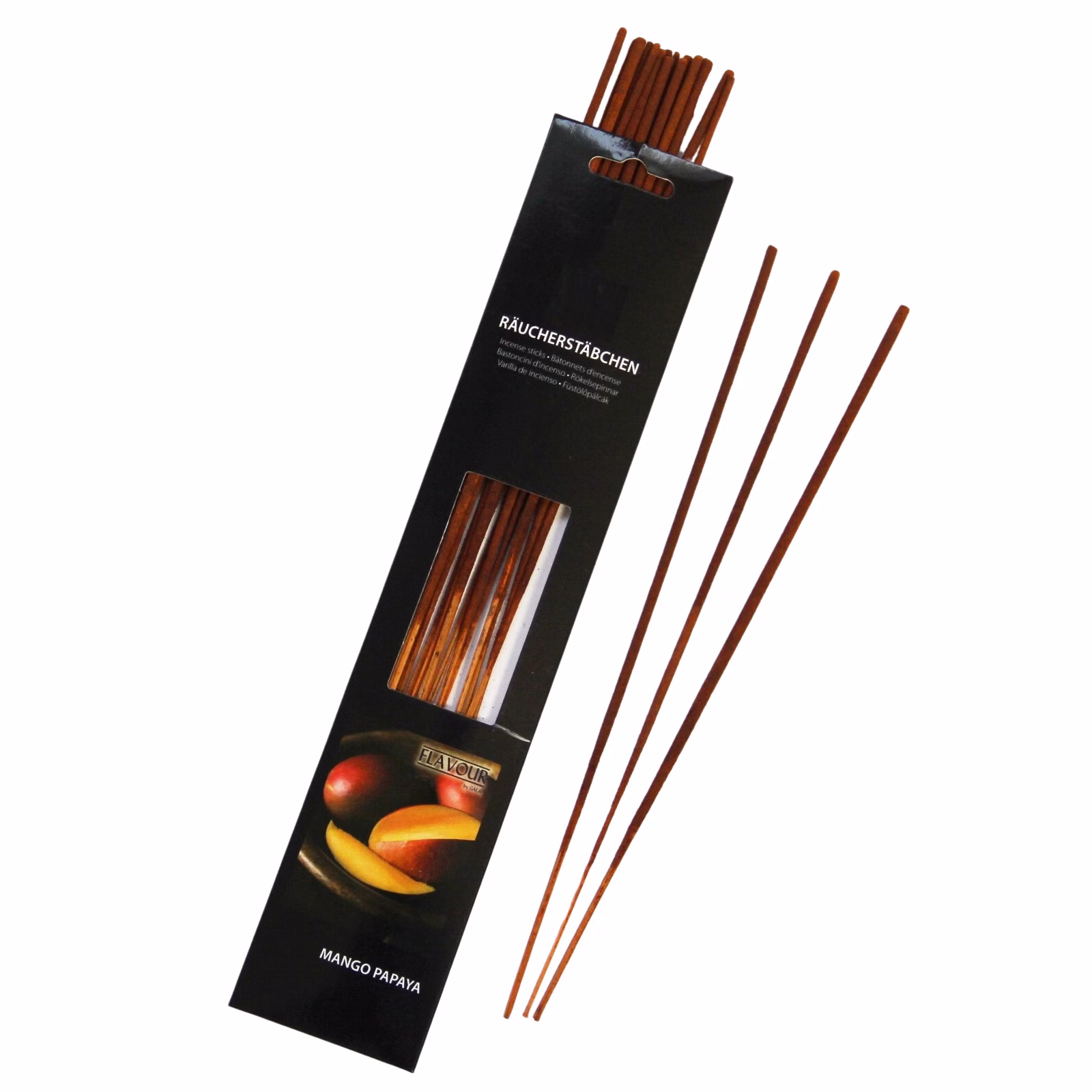 Bild des 300er Packs Räucherstäbchen Bild der Räucherstäbchensorte MangoPapaya