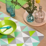 Bild des Tischsets Pyramid Green