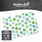 Bild der Verpackung des Tischsets Confetti Green