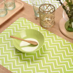 Bild des Tischsets Zigzag Wide Anis