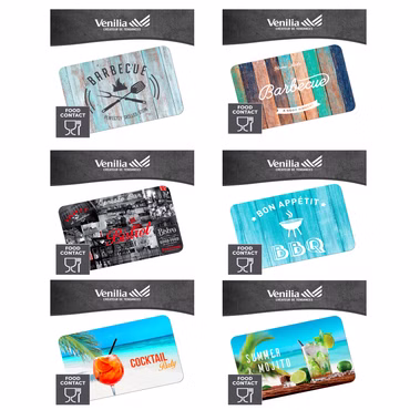 Bild der Verpackung von 6 BBQ-Tischsets