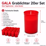 Bild der Gala Tagebrenner 20er Pack Bild der Gala Tagebrenner 20er Pack