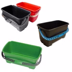Bild mit den 4 verfügbaren Fliesenprofi-Eimern