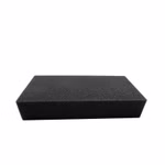 Bild des Schaumgummiblocks liegend seitlich
