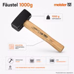 Bild des meister Fäustel 1000g