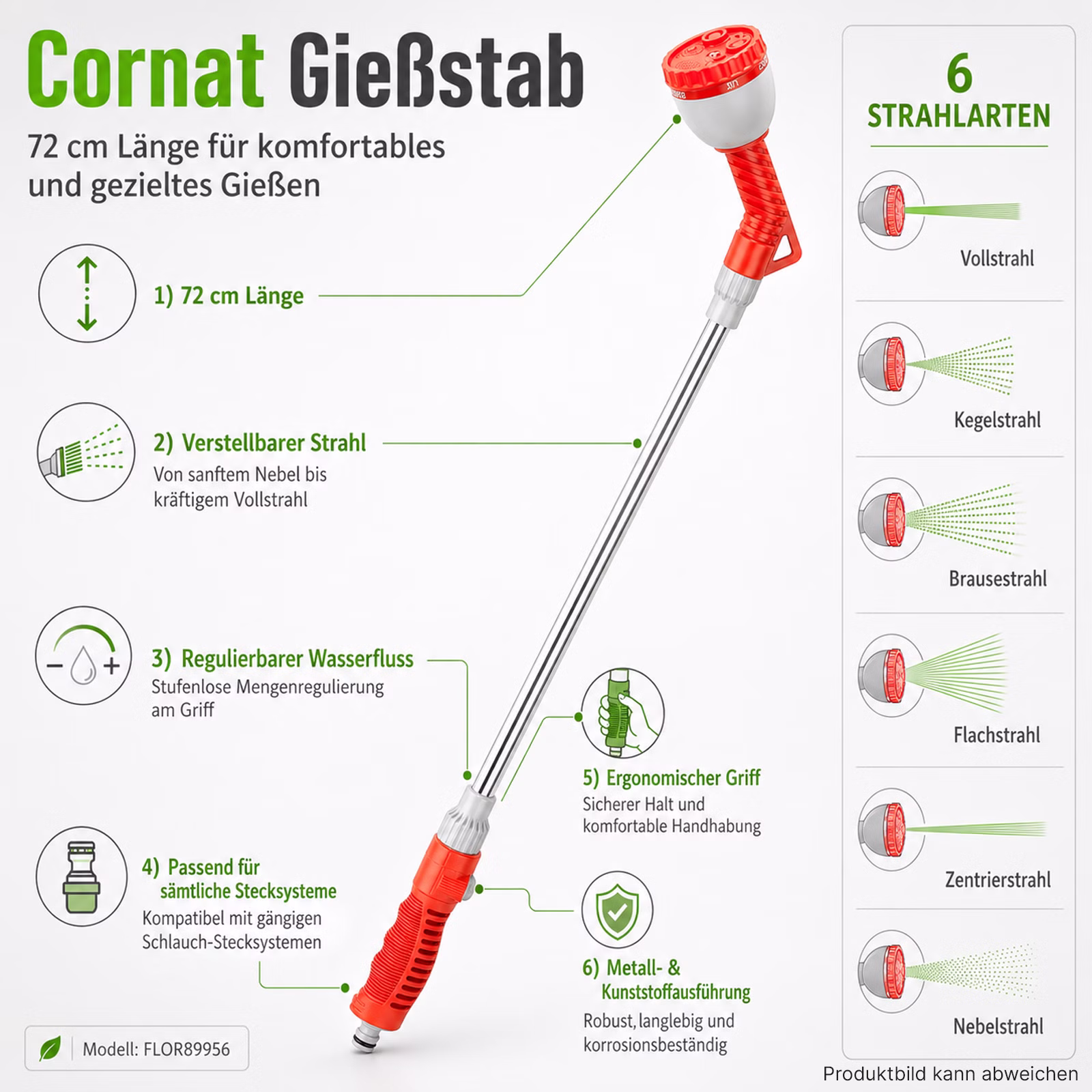 Bild des Cornat Gießstabs 72cm Bild des Cornat Gießstabs 72cm