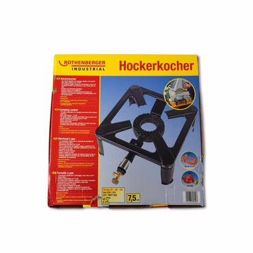 Bild der Verpackung des Rothenberger Hockerkochers