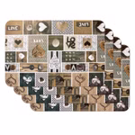 Bild von 4 Tischsets Love in the Air