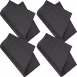 Bild von 4 Tischsets Triangles Black