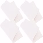 Bild von 4 Tischsets Triangles White