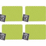 Bild von 4 Tischsets Zigzag Wide Anis