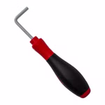 Bild des Wiha SoftFinish Schraubendrehers 4mm abgewinkelt 151mm