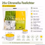 Bild der Gala Citronella Teelichter