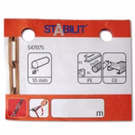 Bild einer Regenablaufketteninfoblocks