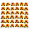 Bild des 30er Packs Streudeko Sonnenblumen Bild des 30er Packs Streudeko Sonnenblumen