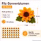 Bild des 30er Packs Streudeko Sonnenblumen Bild des 30er Packs Streudeko Sonnenblumen