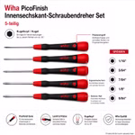 Bild der Wiha Schraunebdreher 5er Set Bild der Wiha Schraunebdreher 5er Set