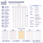 Bild der KleineWolke Textil Duschvorhänge Bild der KleineWolke Textil Duschvorhänge