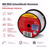 Bild des Rothenberger Schweissdrahts Aluminium 1mm 500g Bild des Rothenberger Schweissdrahts Aluminium 1mm 500g