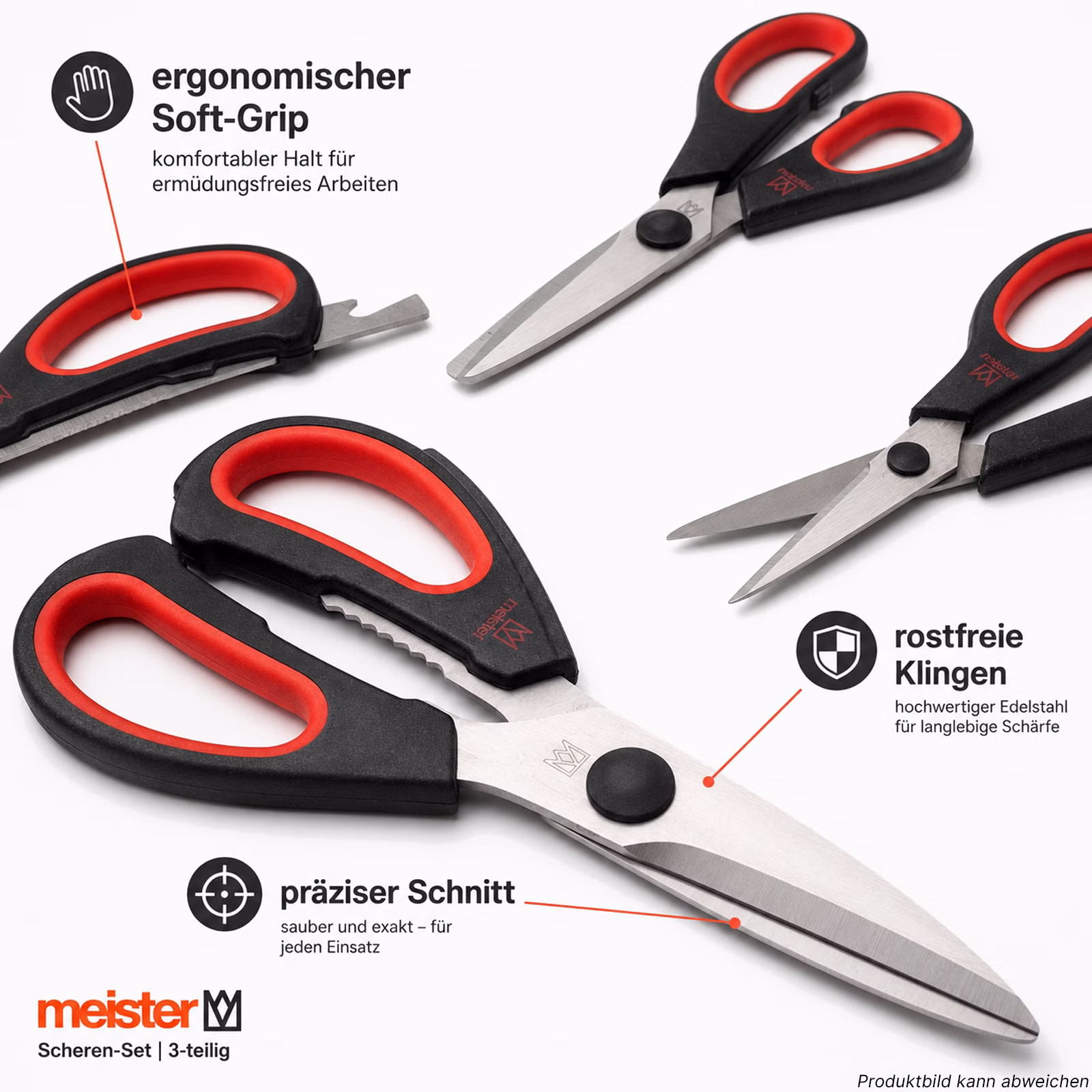 Bild des meister Scheren-Sets Bild des meister Scheren-Sets