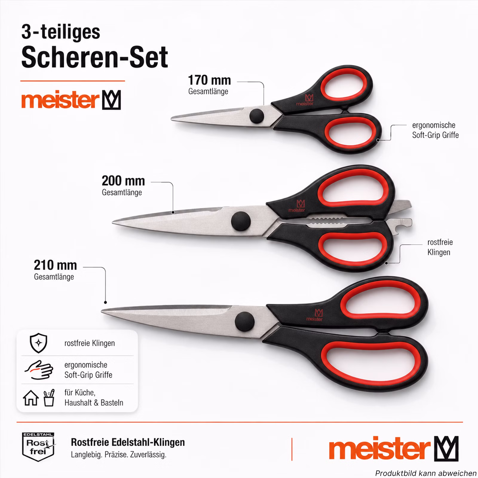 Bild des meister Scheren-Sets Bild des meister Scheren-Sets