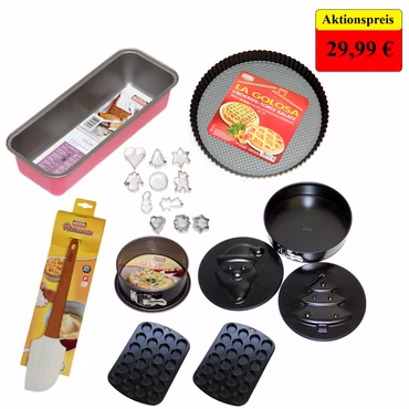 Werbebild des Backsets